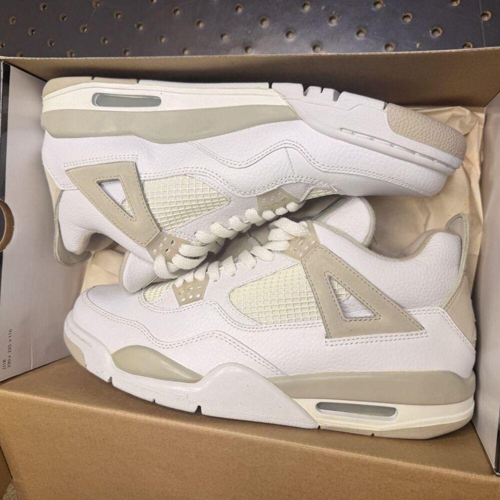 Jordan Women's White and Cream Trainers